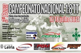 3ª Prova Campeonato Nacional 1/8 TT (Combustão e elétrico) 2021